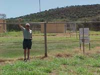 Pine Gap fence